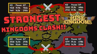 RISE OF KINGDOMS  KVK STRONGEST KINGDOMS CLASH [upl. by Kulsrud190]