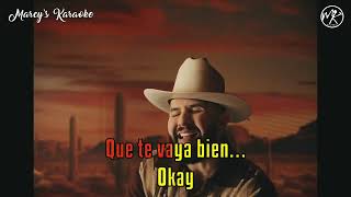 Carin León ❌ Kane Brown  quotThe Onequot Versión Karaoke [upl. by Fredella]