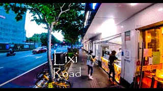 Strolling in Shanghai  Lixi Road 2022 Jun  4K [upl. by Noorah]