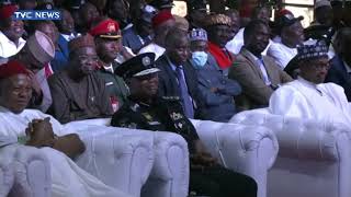 Ace Comedian Okey Bakassi Entertains Buhari At Police Conference In Imo [upl. by Uahsoj404]