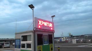 Pembroke Dock Ferry Terminal in Pembrokeshire South Wales [upl. by Alleacim530]