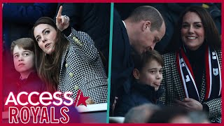 Princess Kate Middleton Reveals Prince George Loves Playing Rugby [upl. by Yasibit465]