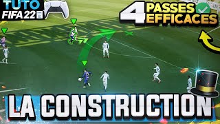 Les 4 Passes EFFICACES à Maitriser ✅  TUTO CONSTRUCTION FIFA 22 [upl. by Ladin]