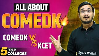 COMEDK Vs KCET  5 Best Engineering Colleges 🔥😍 [upl. by Enyrat]