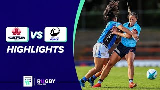 2022 Super W Round 2 NSW Waratahs vs Western Force [upl. by Naves]