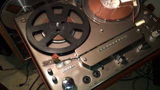 Tandberg model 1241 reel to reel tape recorder from 1964 [upl. by Carmelle763]