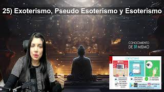 25 quotExoterismo Pseudo Esoterismo y Esoterismoquot💥 [upl. by Kristine]