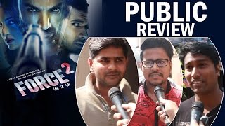 Force 2 PUBLIC REVIEW  John Abraham Sonakshi Sinha Tahir Bhasin [upl. by Annaigroeg]