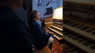 Pirates of the Caribbean  Davy Jones arr Norbert Langstein on organ [upl. by Corron]