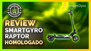 SMARTGYRO RAPTOR 2024 HOMOLOGADO  CERTIFICADO REVIEW Y UNBOXING [upl. by Joo]