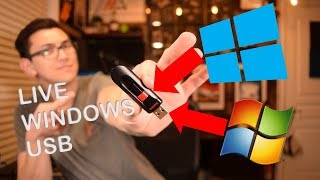 Install and Run Portable Windows 7810 Off a Live USB Flash Drive [upl. by Packton]