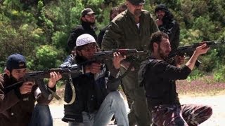 Syria rebels training for long drawnout conflict [upl. by Laeynad12]