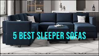 Top 5 Best Sleeper Sofas of 2022  Best Sleeper Sofas  Reviews [upl. by Acimaj]