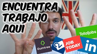 9 PÁGINAS WEB que tienes que visitar para encontrar TRABAJO en REINO UNIDO 🤑 Trabajar UK [upl. by Grishilde70]