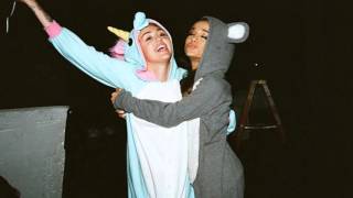 Miley Cyrus ft Ariana Grande  Dont Dream Its Over No talking [upl. by Eioj]