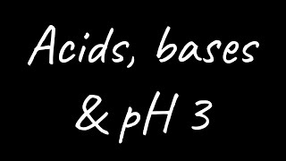 A LEVEL CHEMISTRY EXAM QUESTION WALKTHROUGH  ACIDS BASES amp pH 3 [upl. by Nare]