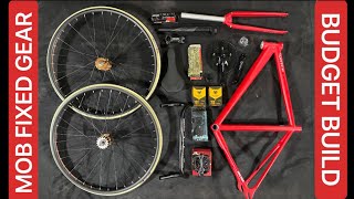 MOB FIXED GEAR BUDGET BUILD MURANG SULIT NA FIXIE All Alloy Parts 16k build [upl. by Neelie]