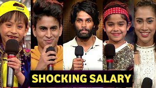 Very Shocking Salary of Dance Deewane Season 3 ContestantsUday SinghPapai and AntaraGunjan Sinha [upl. by Couhp]