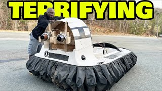 We built the worlds first fullsize Jet Powered Hovercraft [upl. by Aynotal]