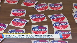 Early voting on the rise in Southwest Virginia [upl. by Madea]