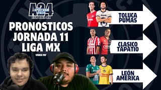 Liga Mx Apertura 2024 Pronósticos Jornada 11 [upl. by Faustine]