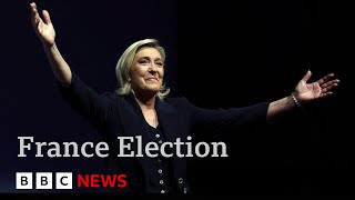 French Election FarRight claim big victory in first round of voting  BBC News [upl. by Althee215]