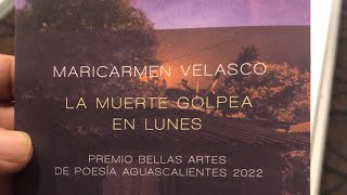 Maricarmen Velasco premio Aguascalientes de poesía 2022  Taller Abierto  Gerardo López Moya [upl. by Serrell]