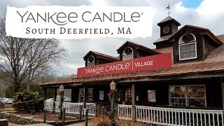 Yankee Candle Flagship Village Tour  South Deerfield MA [upl. by Uase272]