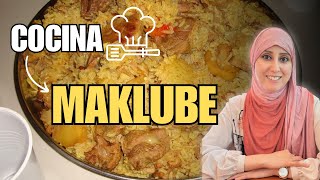 MAKLUBE Receta de PALESTINA 🇵🇸 COMIDA TÍPICA para COMPARTIR [upl. by Oalsinatse]