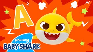 🐊Baby Sharks ABC Song  Letter A  Alligator  Learn ABCs with Baby Shark  Baby Shark Official [upl. by Dougherty]