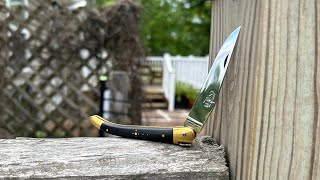 Forge De Laguiole 9cm Pocket Knife Review — Fantastically French [upl. by Naziaf]