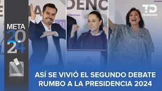 Quién ganó el segundo debate presidencial 2024 [upl. by Knah]