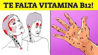 ¡REVELADO Síntomas de alarma de deficiencia de vitamina B12 que NO DEBES IGNORAR [upl. by Siger]