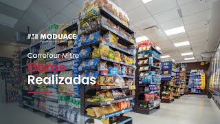 Obras Realizadas por Moduace  Carrefour Mitre [upl. by Anafetse758]