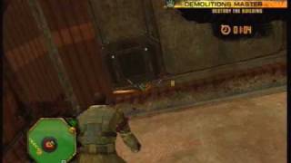 Red Faction Guerrilla Badlands Demolition Master Pro Time 1 of 4 [upl. by Nek]