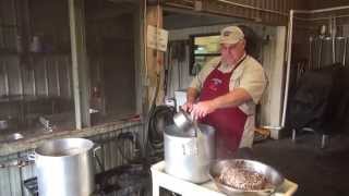 Makin Boudin at BampO Kitchen and Grocery in Southwest Louisiana [upl. by Garrick]