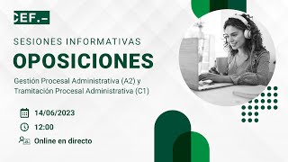 Oposiciones Gestión Procesal Administrativa A2 y Tramitación Procesal Administrativa C1 [upl. by Imnubulo]