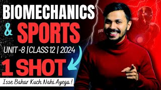 Biomechanics amp Sports Oneshot Unit 8 Physical Education Class 12 CBSE 202324 Boards Papa Series🔥 [upl. by Enorahs675]