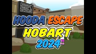 Hooda Escape Hobart 2024  Walkthrough  Hints  Cheats [upl. by Mharba]