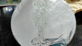 ASMR FOIL SQUIDWARD🦑 TRACING asmr asmrsounds satisfying viral fypシ゚viral spongebob [upl. by Atikaj]