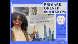 PRIMARK FINALLY opened in KRAKOW [upl. by Atiral]