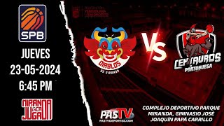 DIABLOS vs CENTAUROS Jueves 23 de Mayo SPB EN VIVO [upl. by Wolenik973]