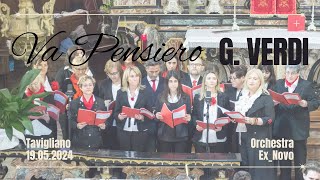 VA PENSIERO  NABUCCO  ORCHESTRA EXNOVO CORO EXNOVO ANNA BARLETTA SOPRANO  LIVE [upl. by Sena]