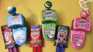 SATISFYING DUNNY DUNK LOLLIPOP amp CRAZY HAIR SQUEEZE CANDY candy satisfying short [upl. by Whitby739]