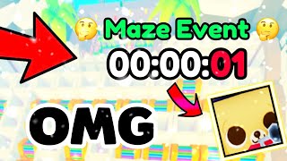 🔴 ITS HERE 🥳🕵️‍♂️ HUGE FIESTA MAZE EVENT IS HERE In Pet Simulator X LIVE [upl. by Enyedy696]