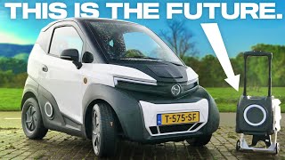 This Tiny Car Solves The BIGGEST Problem With Electric Vehicles [upl. by Camarata]