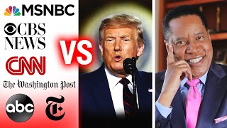 President Trump vs Mainstream Media  Larry Elder [upl. by Rehteh]