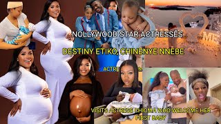 Àctress Chioma Chijioke who lost her husband welcome baby boyChidi Dike Sister Betty Engagement [upl. by Elena]