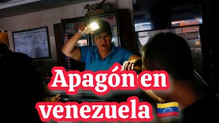 APAGÓN EN VENEZUELA HOY [upl. by Akvir]