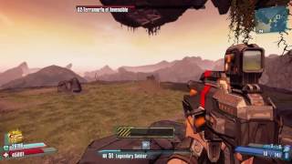 Axton lvl 50 vs Terramorfo el invencible Borderlands 2 [upl. by Enoval966]